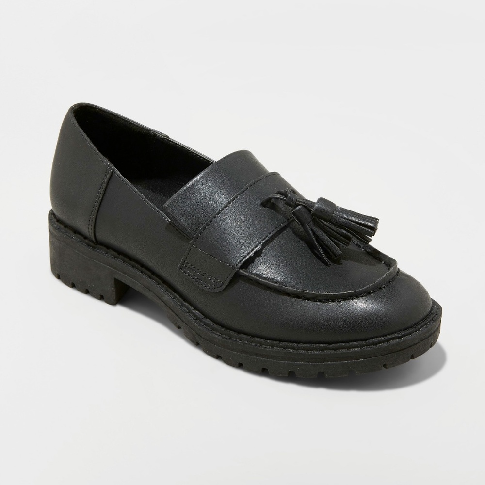 🐙 Wild Fable Mallory Tassel Loafers - Black